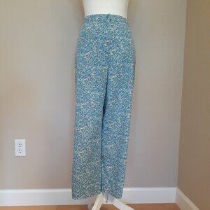 Eddie Bauer Cotton Stretch Floral Pants